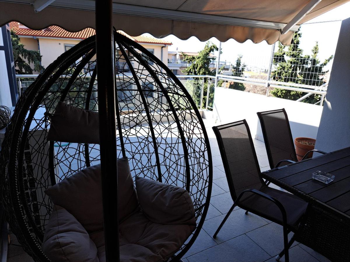 Όμορφο Διαμέρισμα- Σοφίτα Με Υπέροχη Θεα Салоники Экстерьер фото