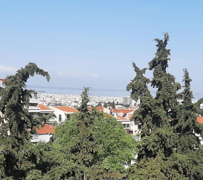 Όμορφο Διαμέρισμα- Σοφίτα Με Υπέροχη Θεα Салоники Экстерьер фото